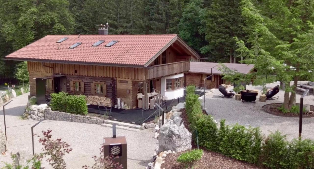 Chalet S - 5 Sterne Luxus Ferienhaus Direkt Am Eibsee Und Zugspitze Grainau Exterior foto